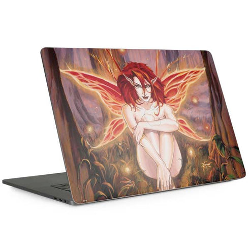 Ember Fire Fairy by Ruth Thompson MacBook Skins